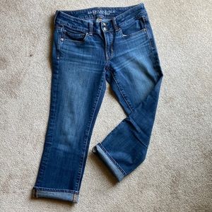 American Eagle crop jeans